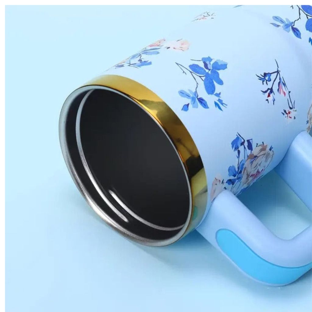Mini Stanley Dupe Floral Cup 600ml