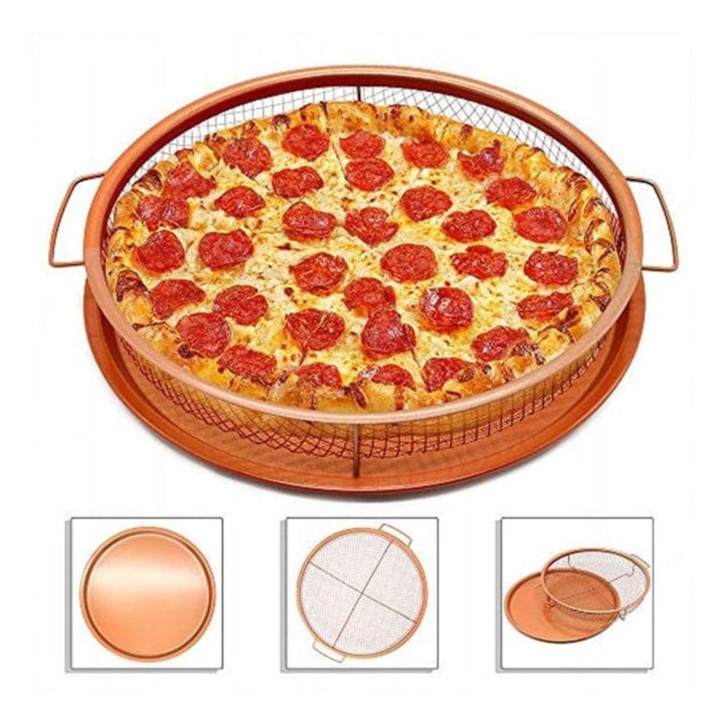 Round Copper Crisper