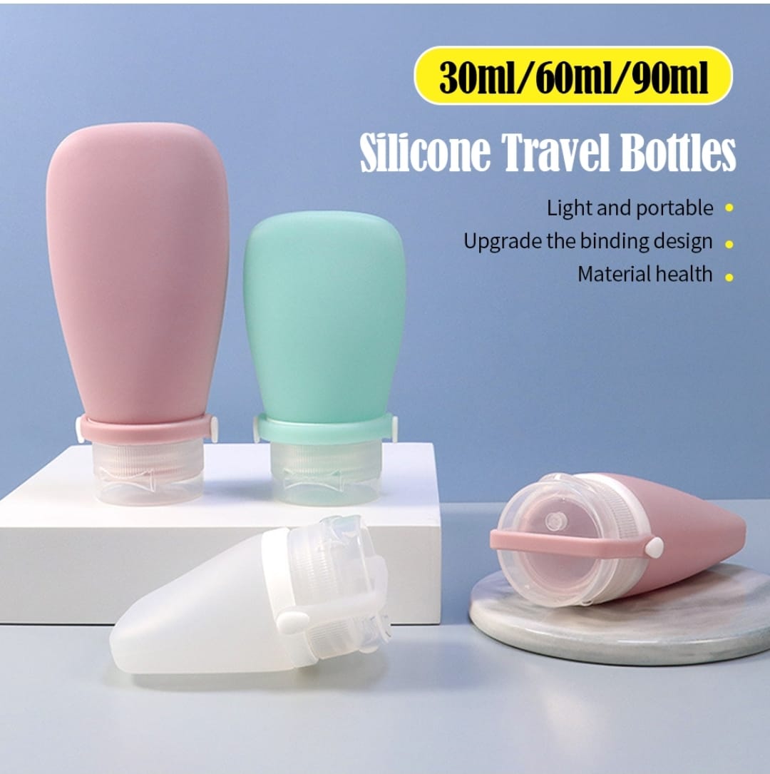 3pc Silicone Travel Set