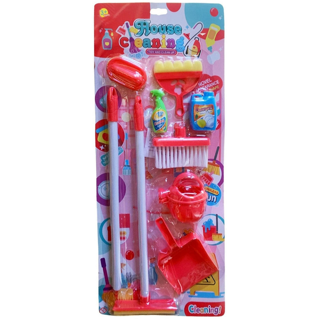 Kids 9pc Cleaning Toy Set