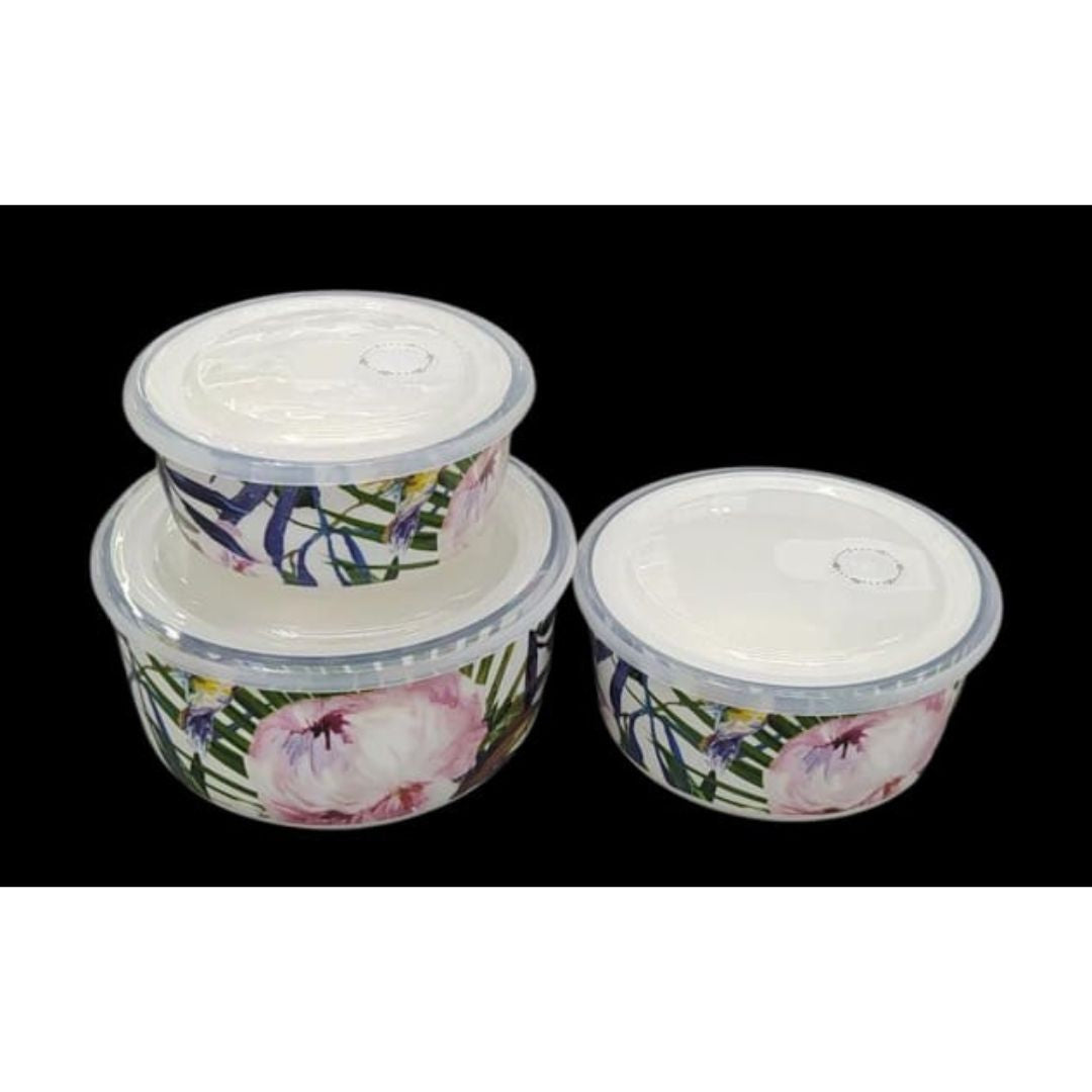 Danny Home 3pc Ceramic Food Storage