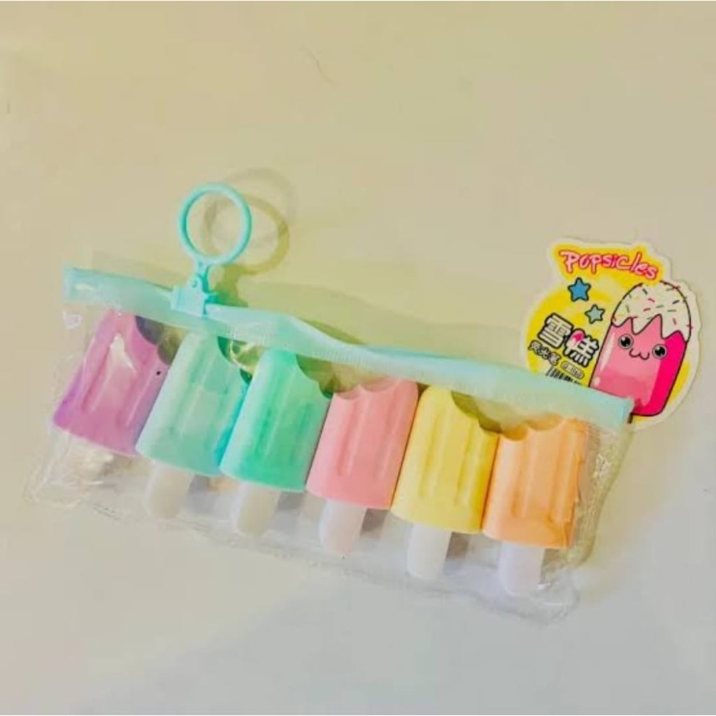 6pc Popsicle Highlighter