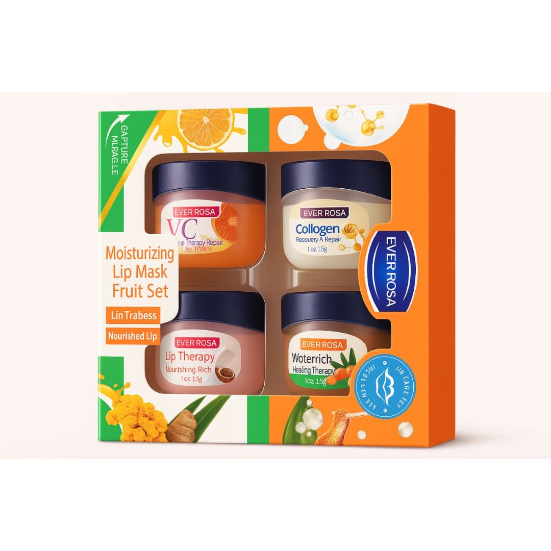 Ever Rosa 4pc Lip Balm Set 12g