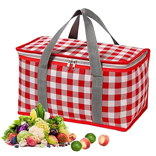 Insulated Reusable Picnic Bag 33x18cm