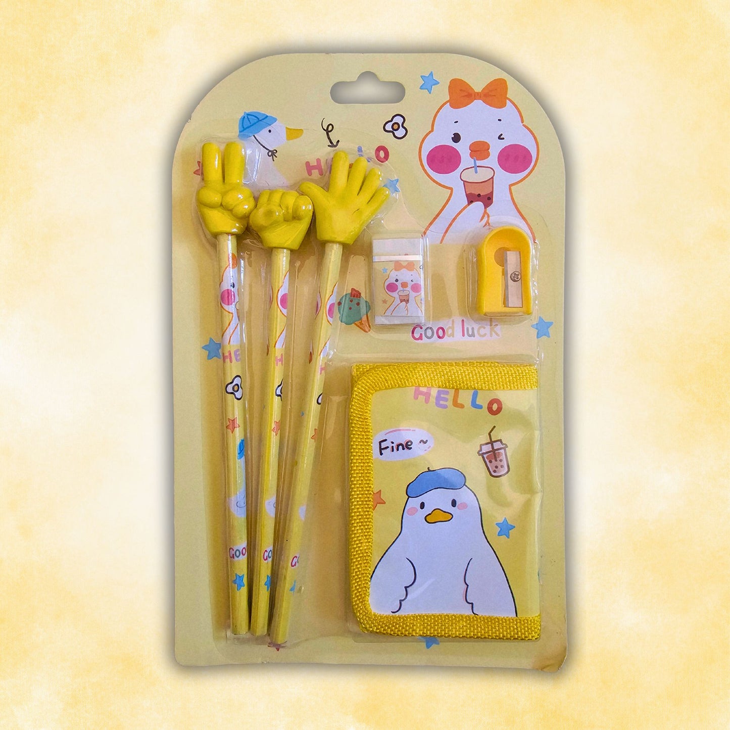 9pc Kids Stationery Set