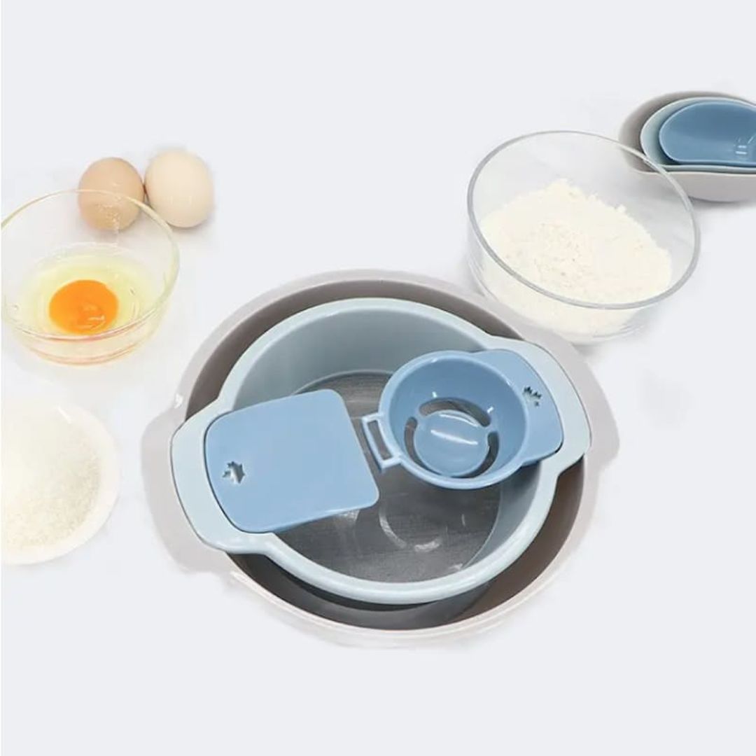 Multifunctional Flour Sifter And Egg Seperater