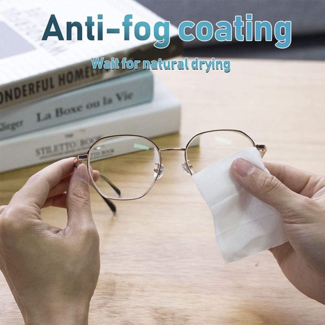 100pc Anti Fog Wipes