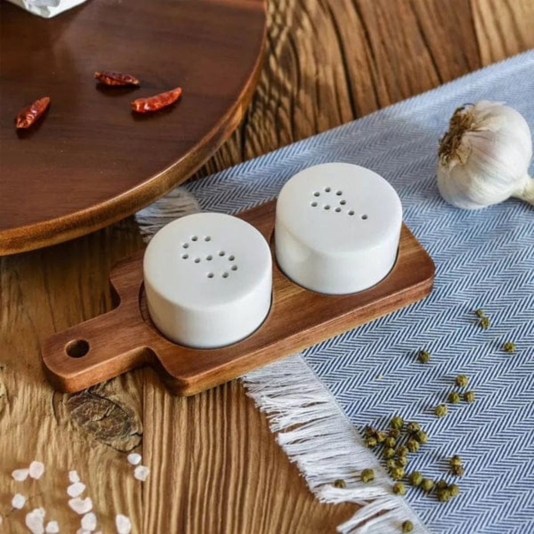 Danny Home Salt/Pepper On Acacia Board