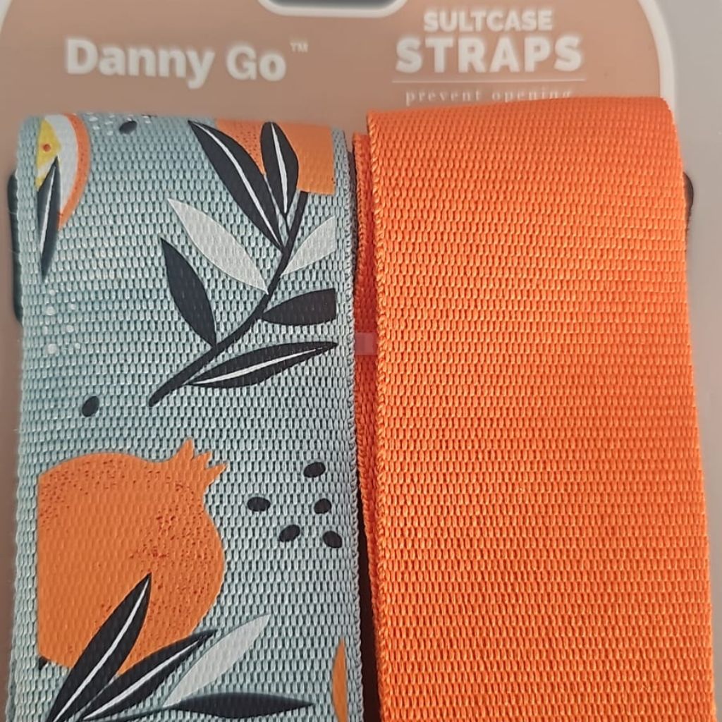 Danny Go 2pc Luggage Straps 190cm