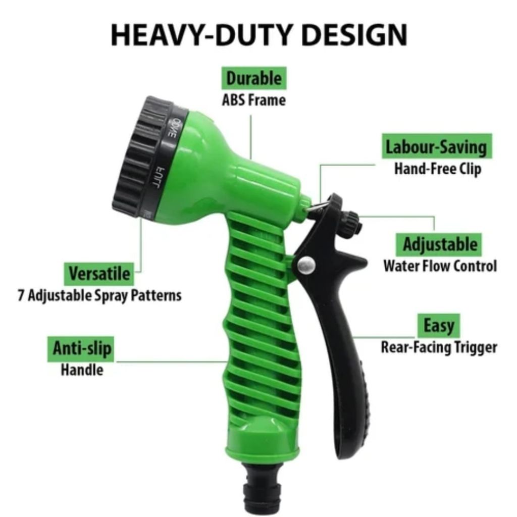 7 Pattern Garden Water Spray Gun