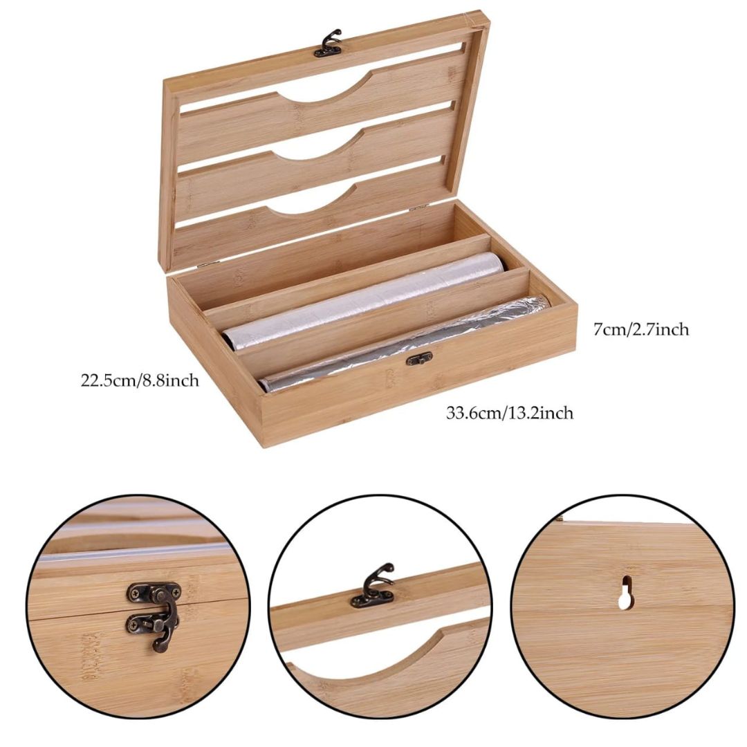 Bamboo Kitchen Dispenser