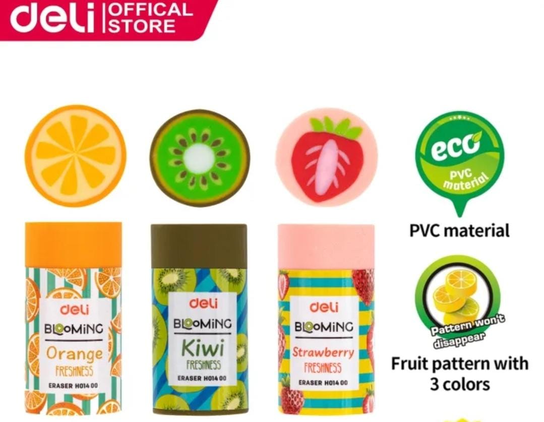 Novelty Fruit Eraser