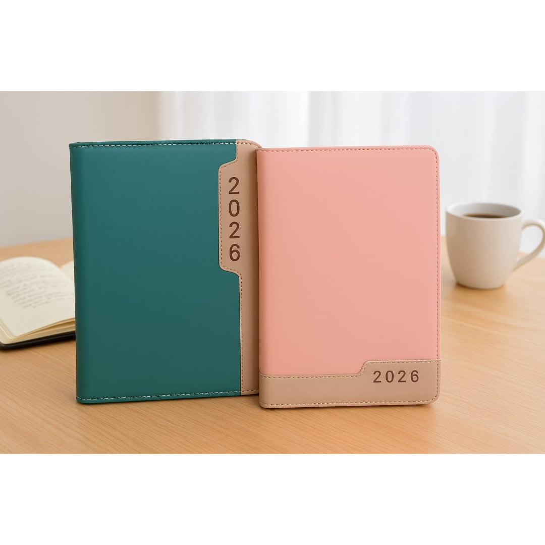 A5 2026 Diary With Side Border