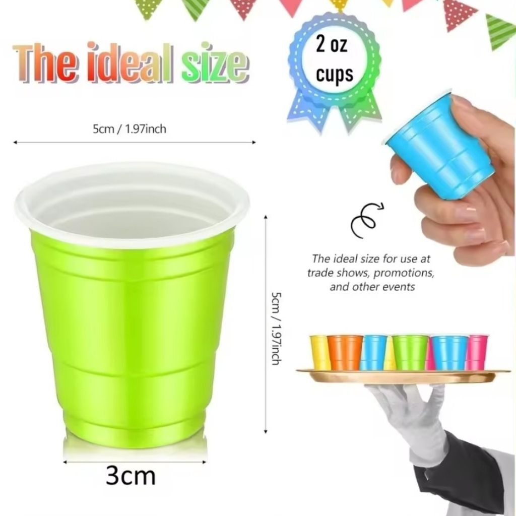 50pc Mini Cups 59ml