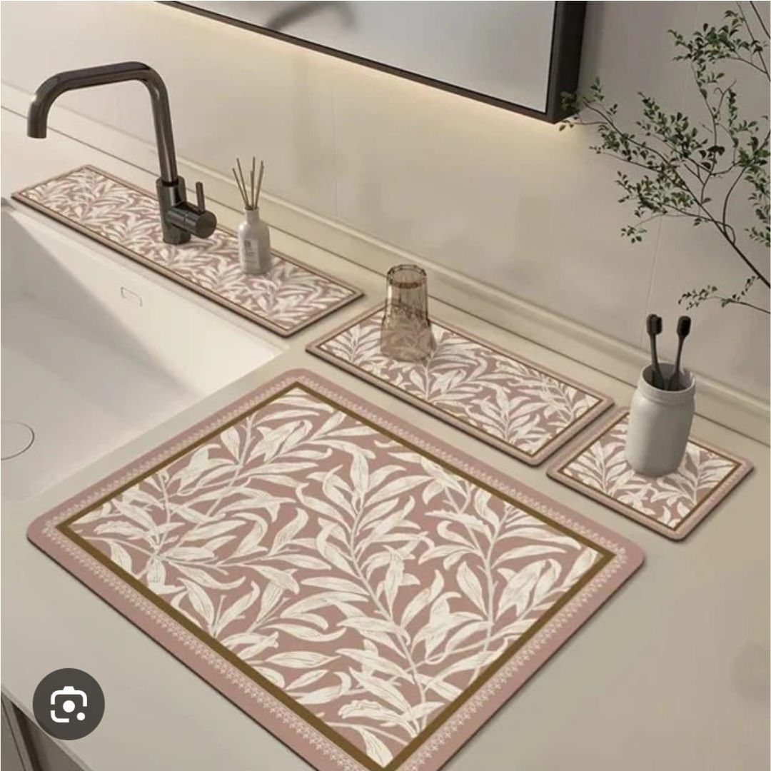 4pc Sink Mat