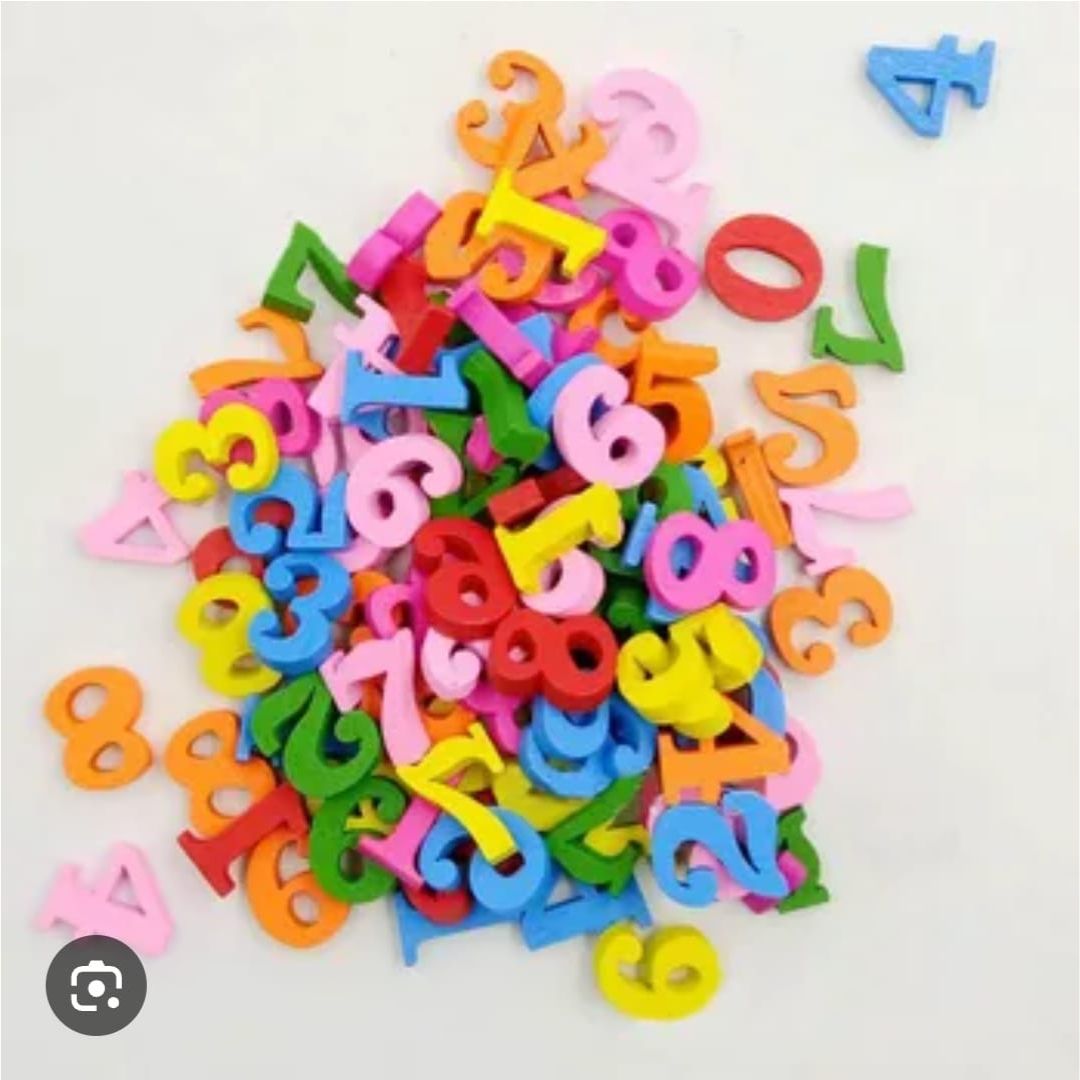 Wooden DIY Alphabets/Numbers