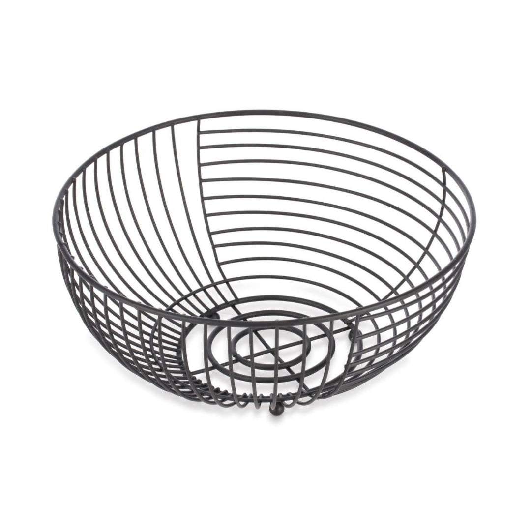 Metal Round Fruit Basket 28x22cm
