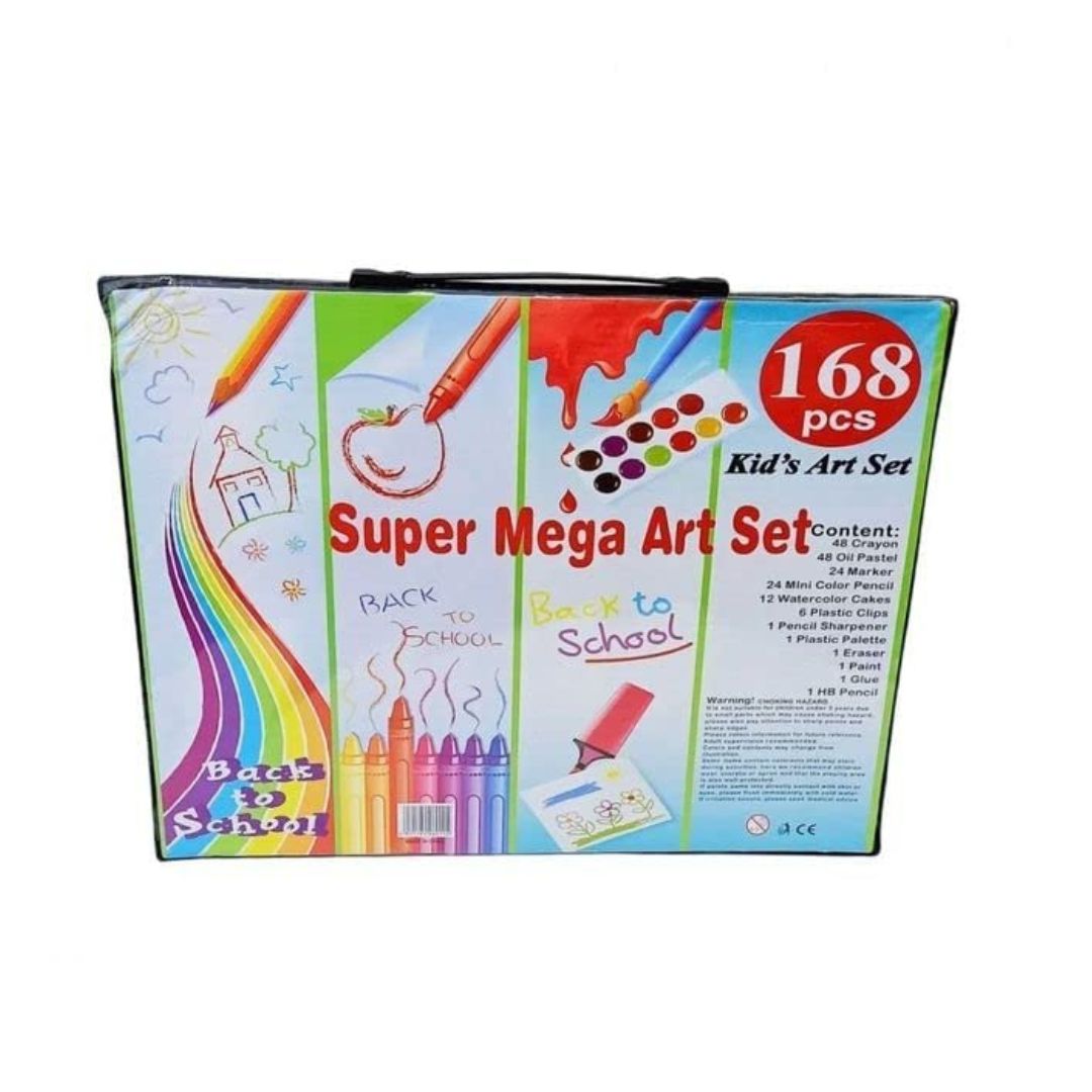 168pc Super Mega Art Set