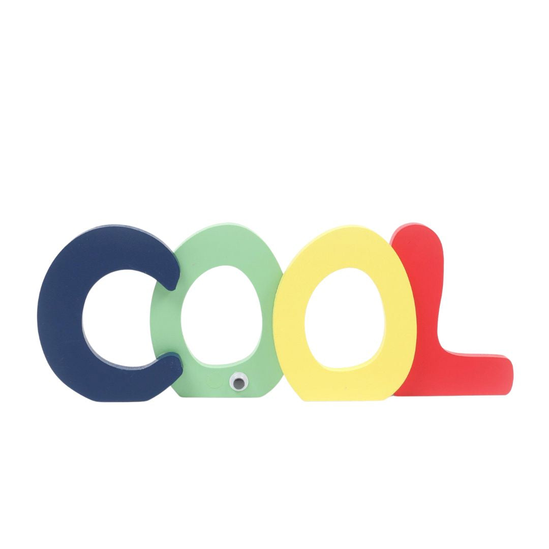 Kids Wooden Cool Sign