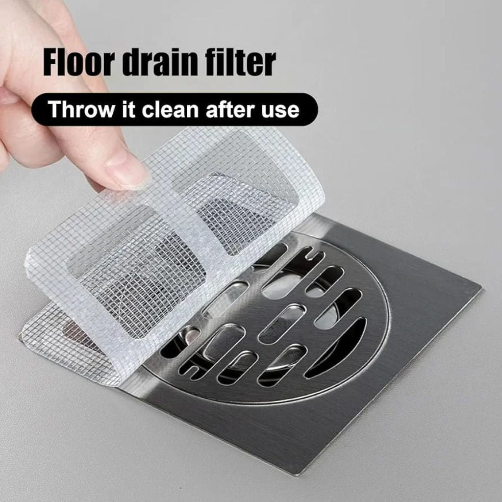 10pc Disposable Drain Hair Catcher