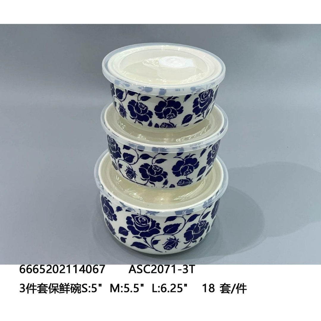 Danny Home 3pc Ceramic Food Storage