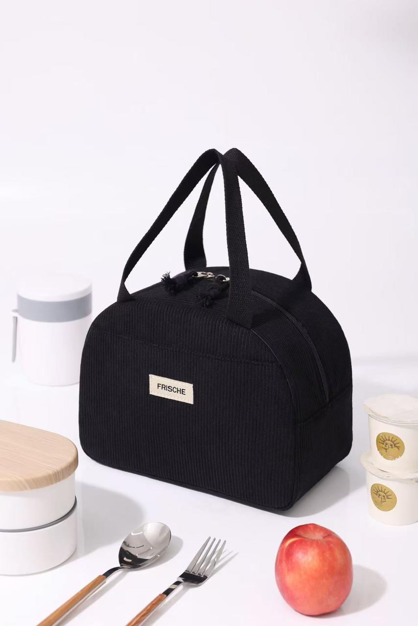 Corduroy Insulated Lunch Bag-Small