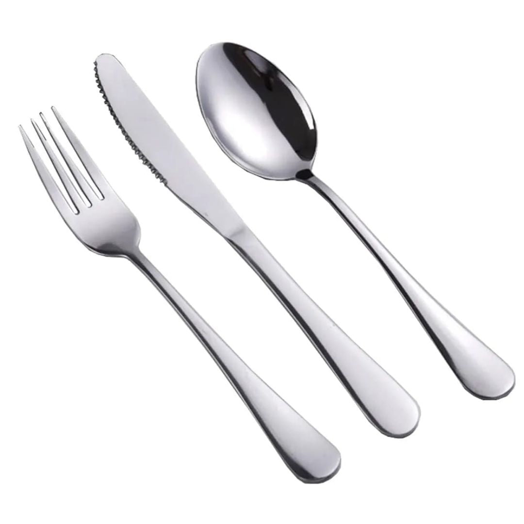 Stainless Steel Cutlery 6s - Silver