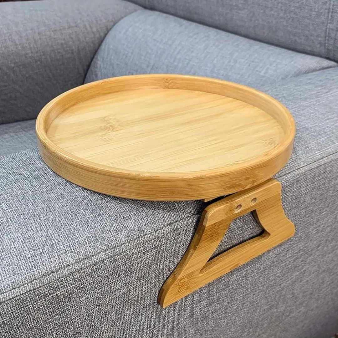 Bamboo Sofa Arm Tray