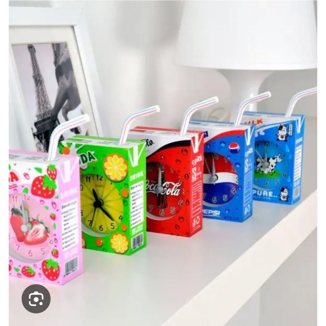 Juice Box Alarm Clock