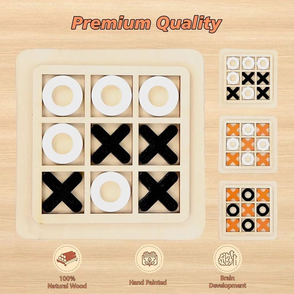 Wooden X&O Game