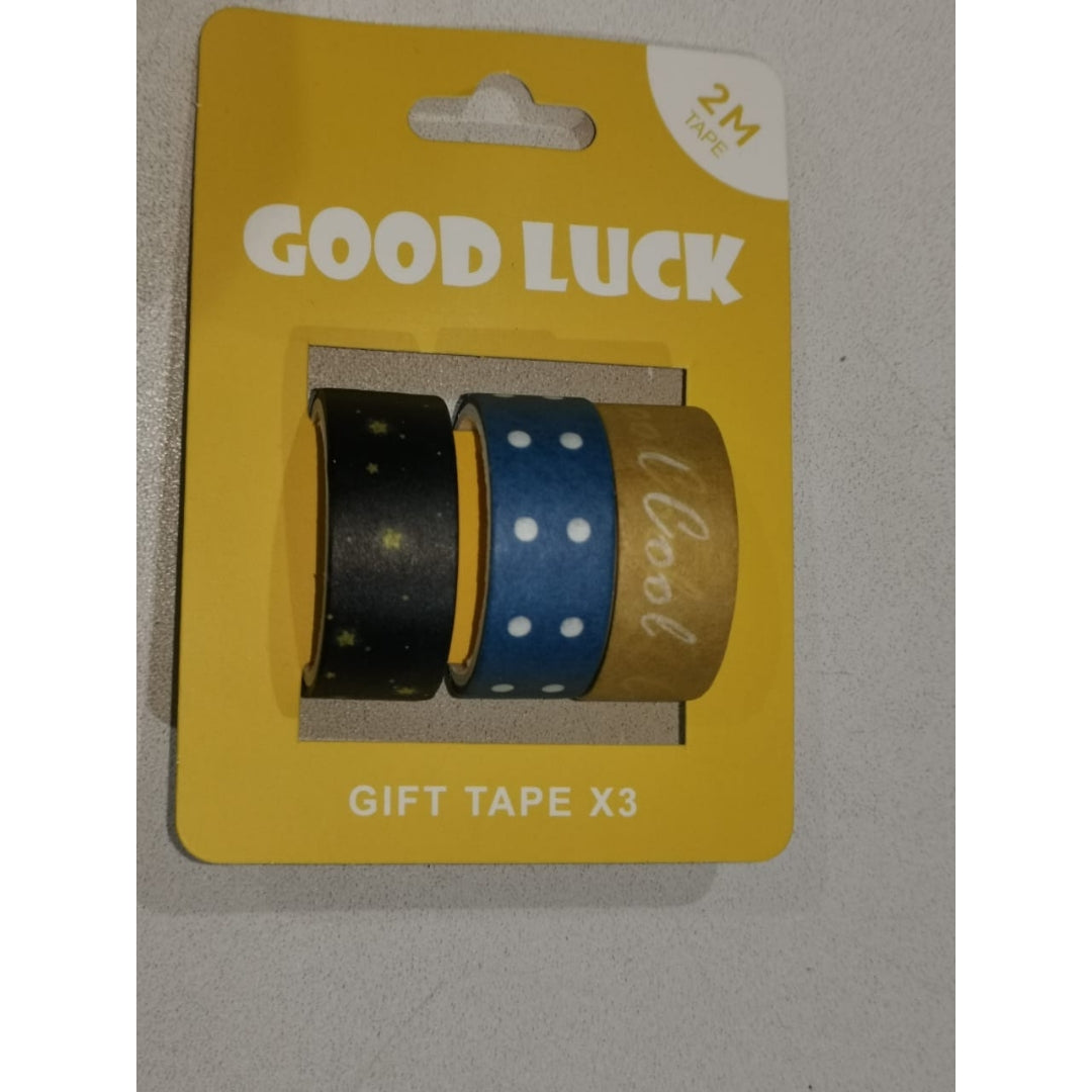 3pc Washi Tape 2M