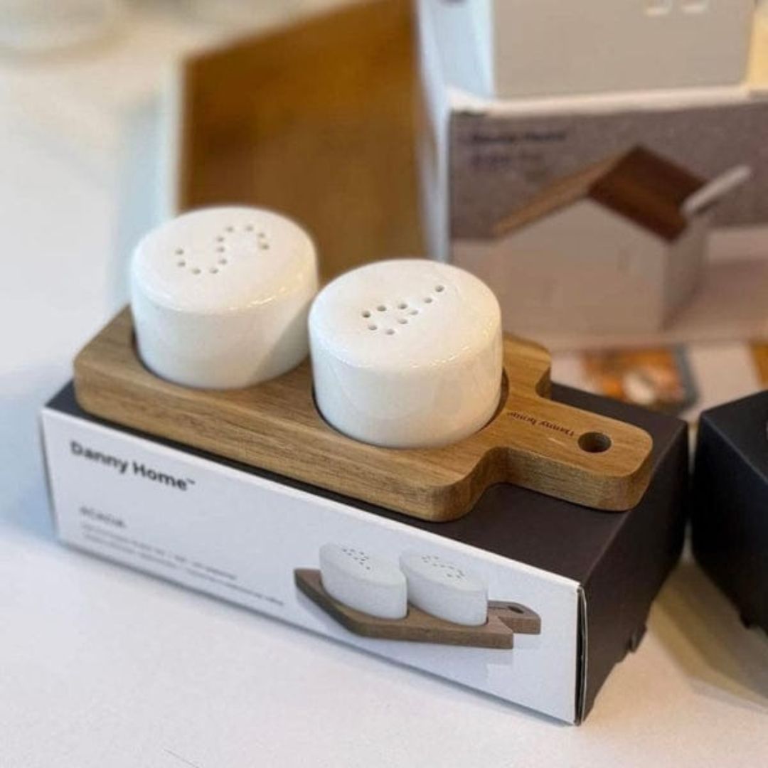 Danny Home Salt/Pepper On Acacia Board