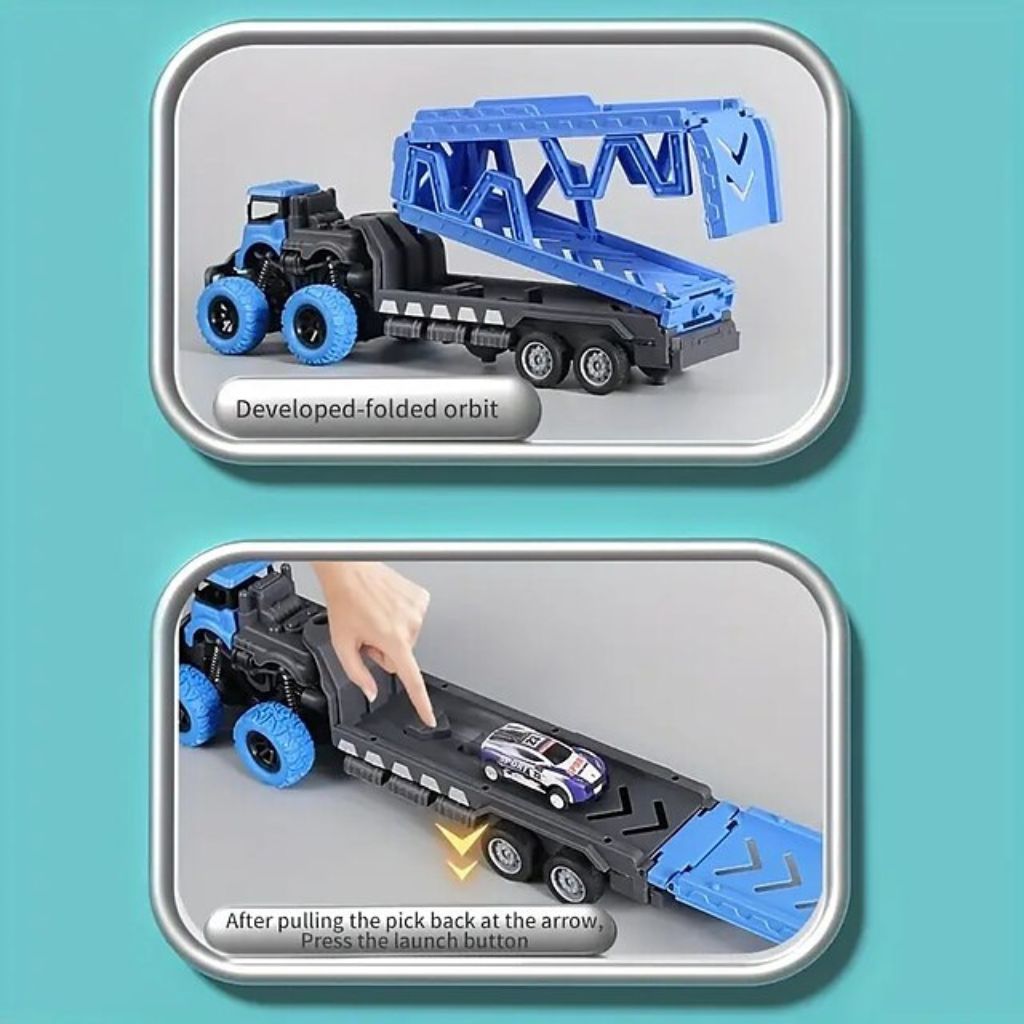 Truck With Car Set