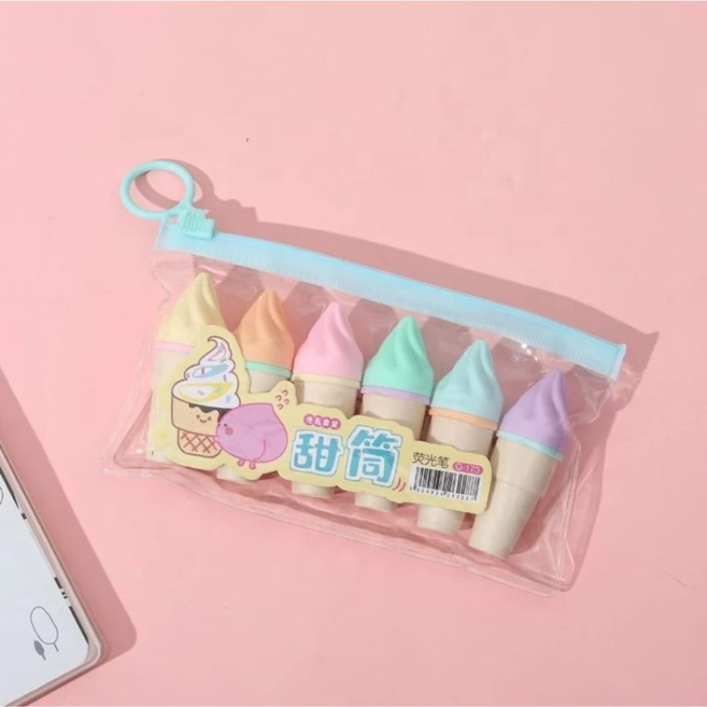 6pc Ice Cream Highlighter