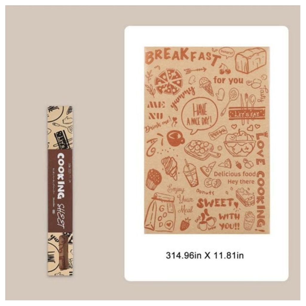 Printed Parchment Paper 30cmx8m