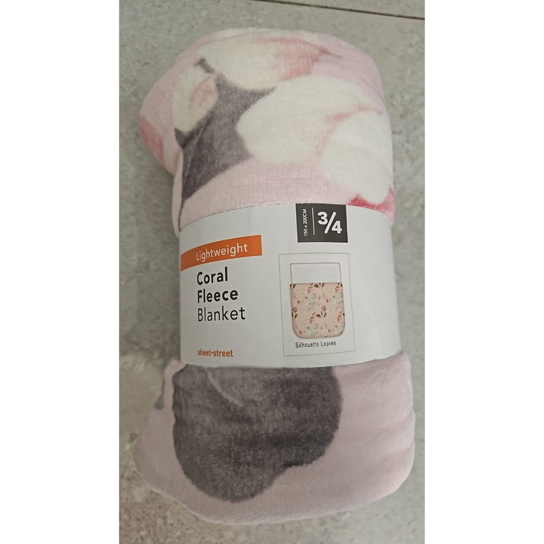 Chainstore Coral Fleece Blanket 150x200cm