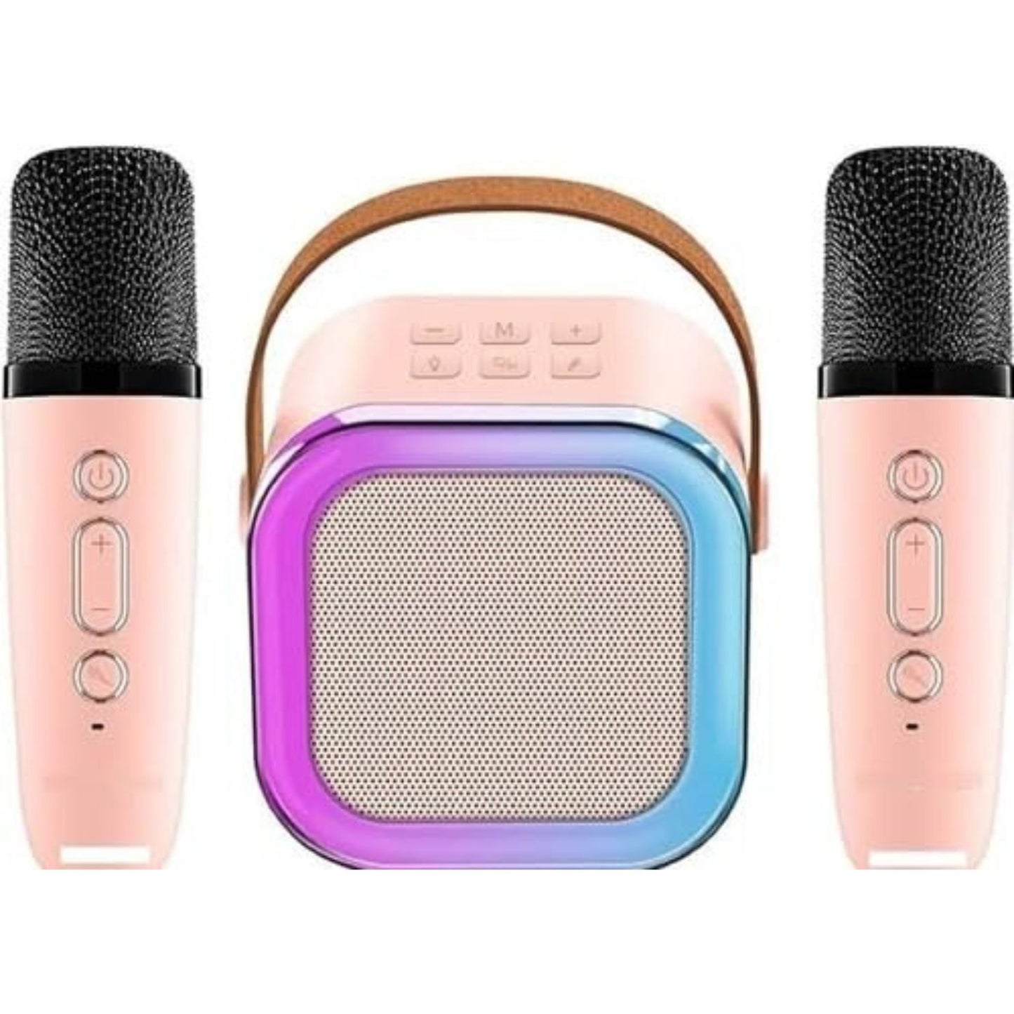 Mini Wireless 2pc Microphone And Speaker Set