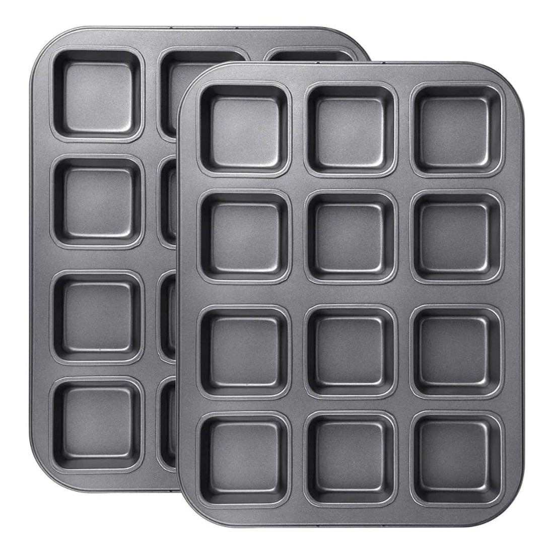 12 Cup Non Stick Brownie Pan