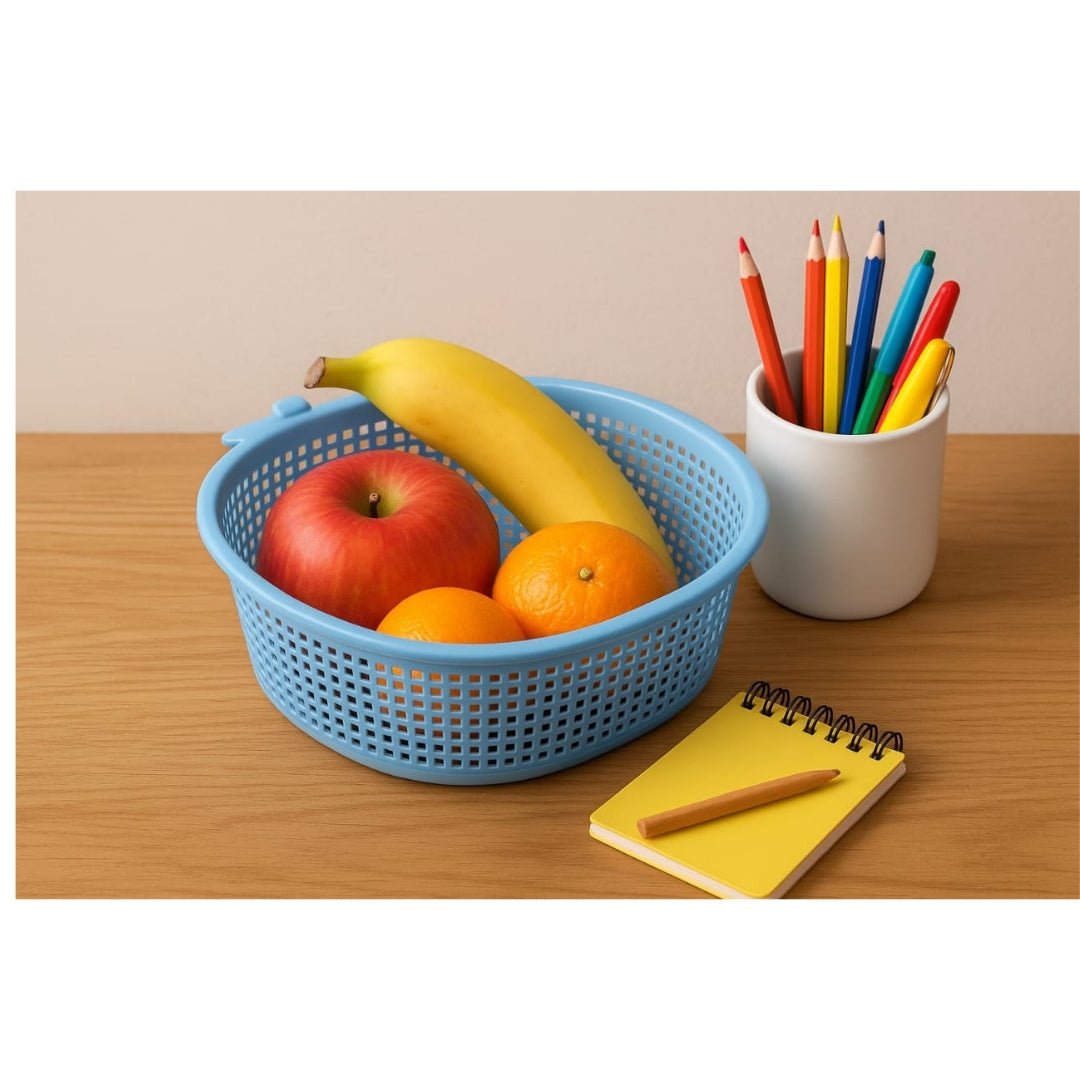 3pc Plastic Basket