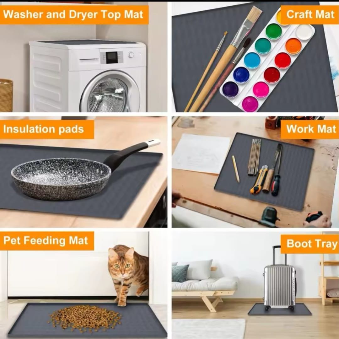 Washing Machine Protective Pad-Grey Rubber