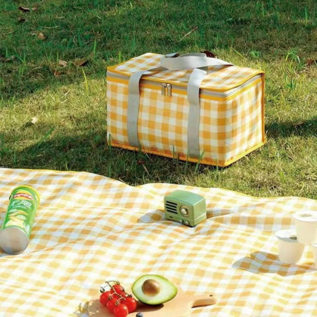 Insulated Reusable Picnic Bag 33x18cm