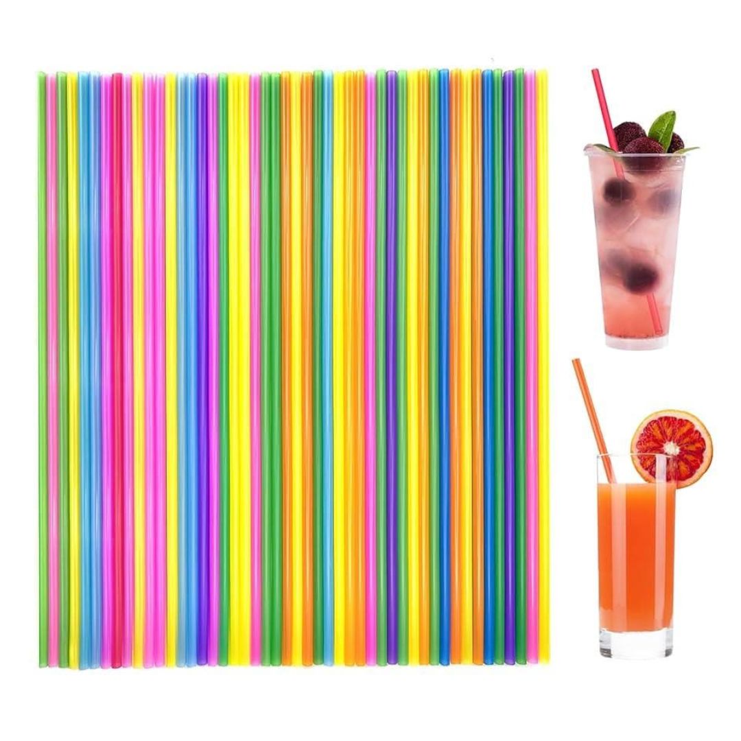 100pc Disposable Straws
