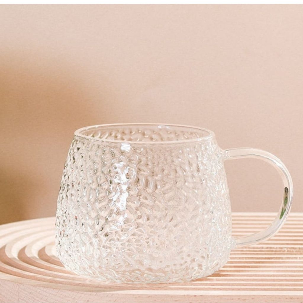 Large Clear Soup Mug 380ml