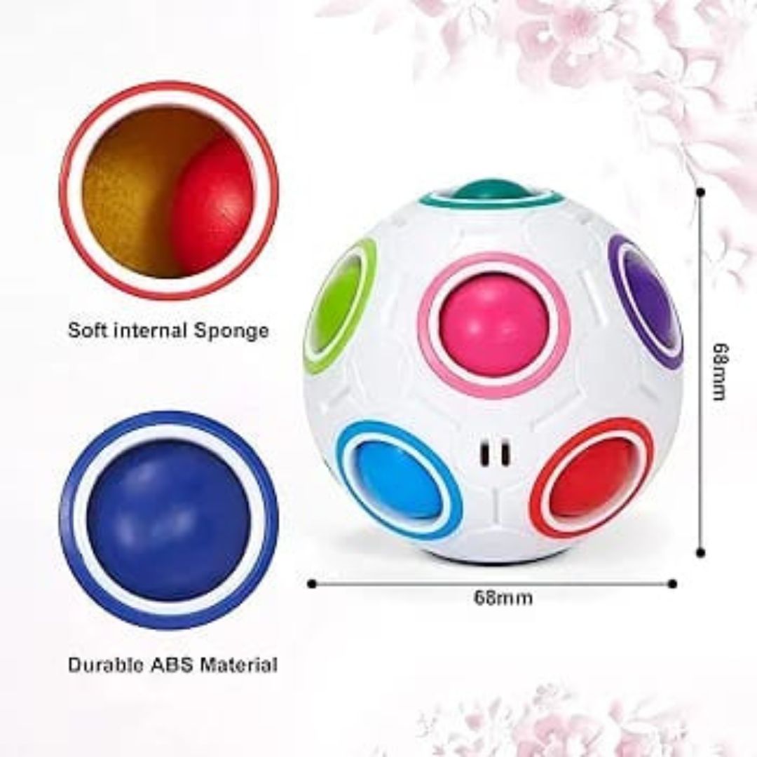 Rainbow Puzzle Ball