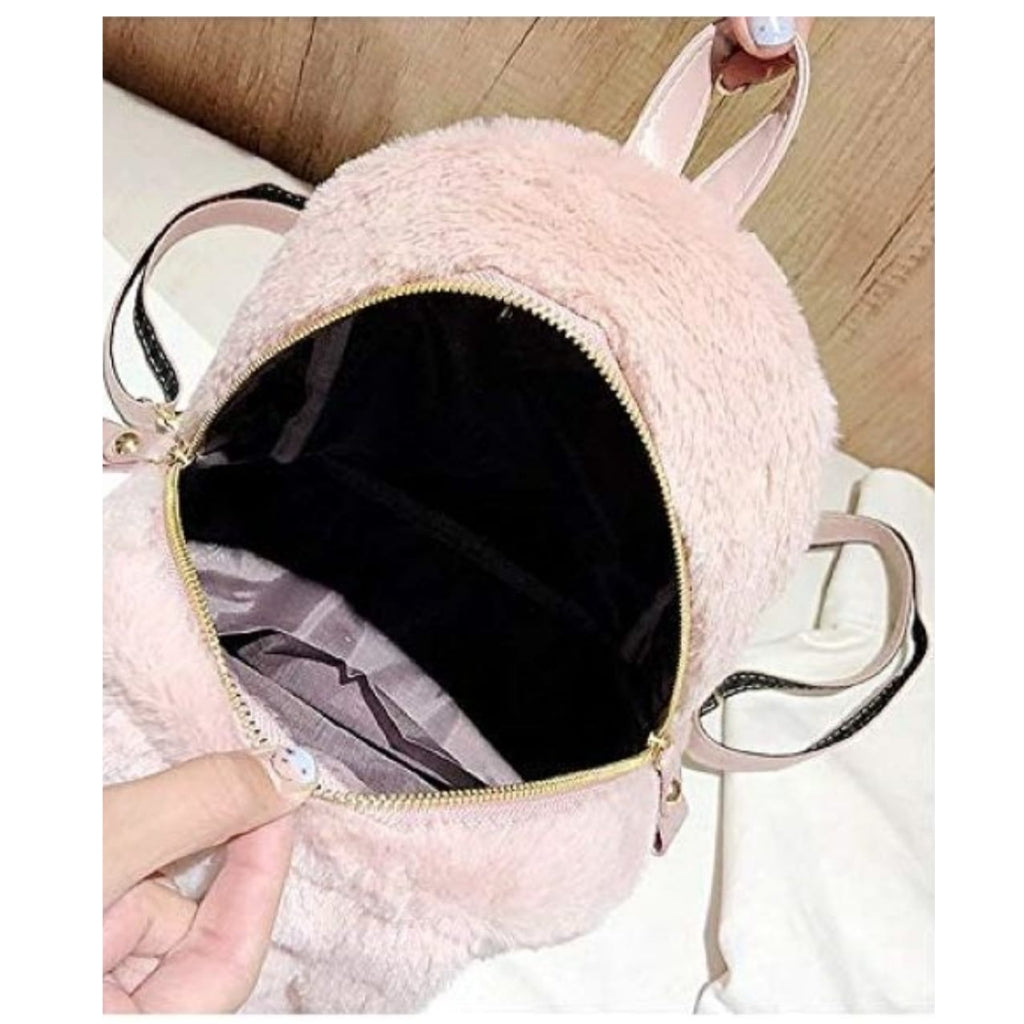 Plush Bunny Backpack