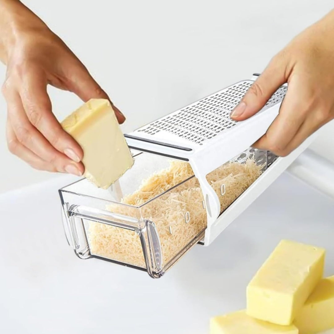 2 in 1 Grater With Container