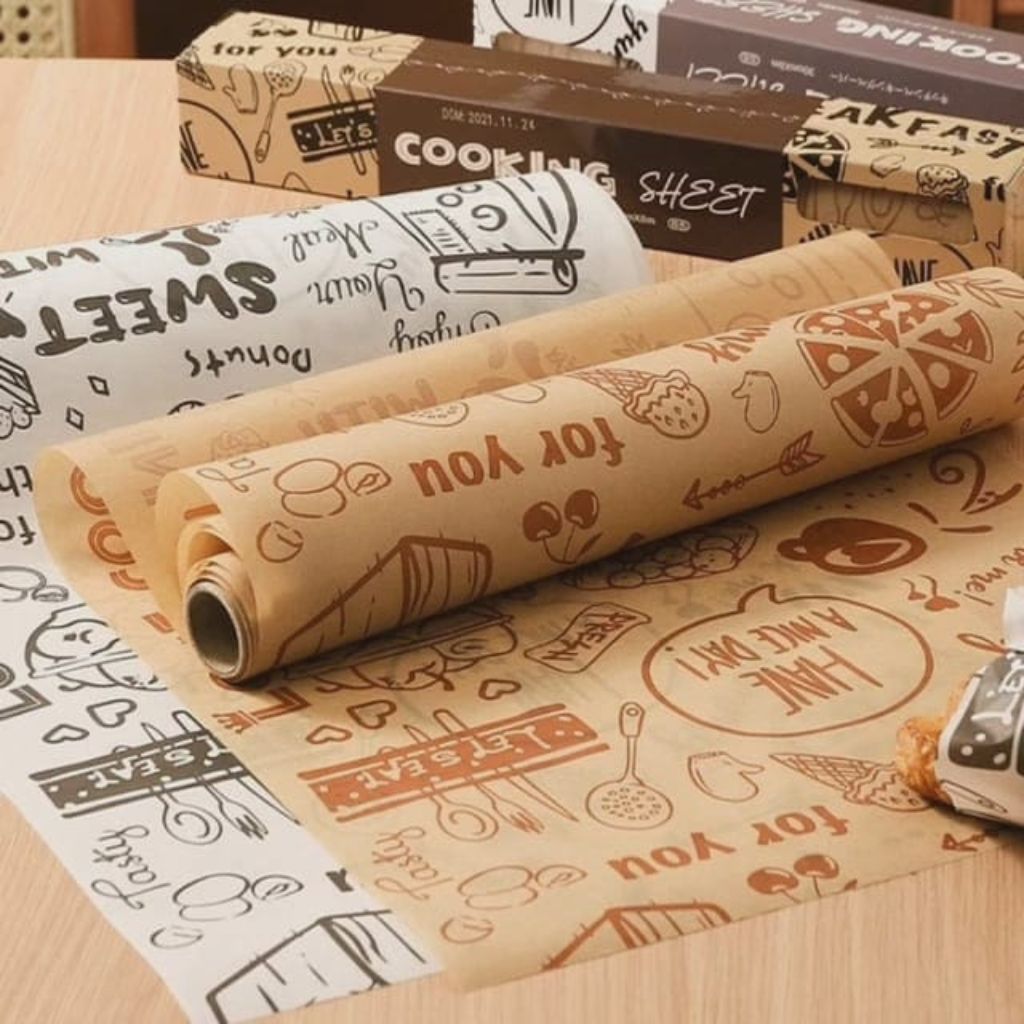 Printed Parchment Paper 30cmx8m