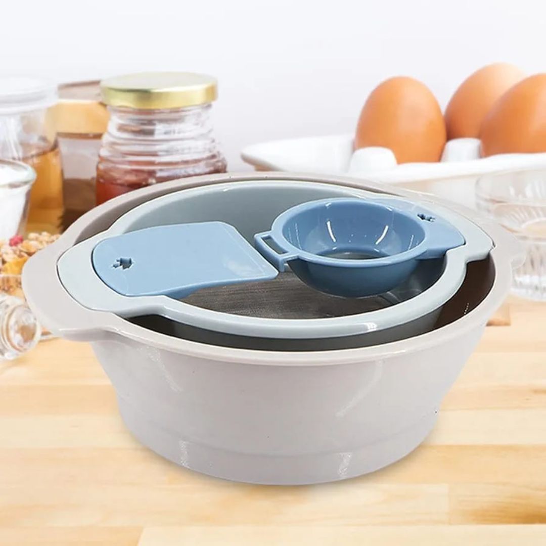 Multifunctional Flour Sifter And Egg Seperater