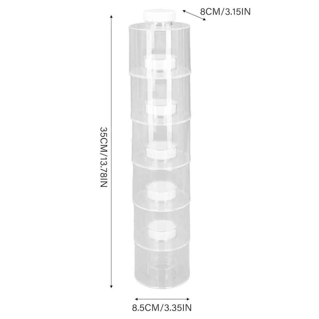 Acrylic 6pc Spice Tower