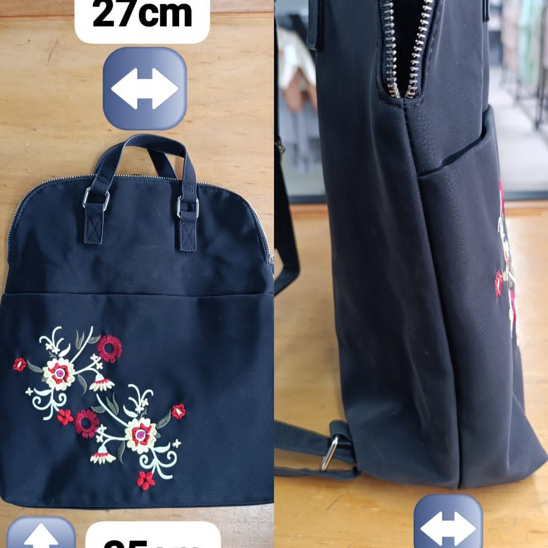 Embroidered Backpack